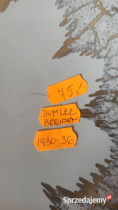 Patera do serwowania Dumler Breiden Sygnatura z Gdańsk