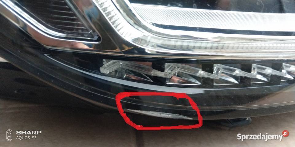 Vw Touran II lampa przednia prawa Full Led Łódź