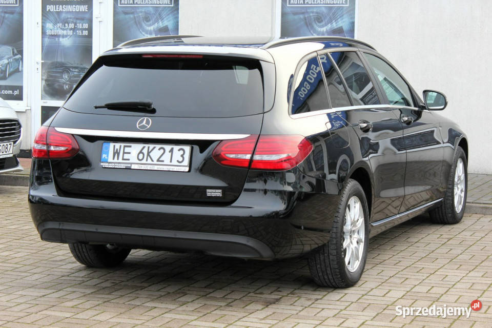 Mercedes C 200 Exclusive FV23 160 ASO Navi LED czujnik deszczu Sokołów sprzedam