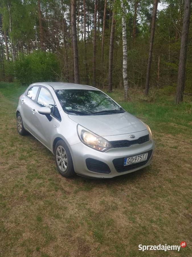 Kia Rio bezwypadkowy ekonomiczny pomorskie Kartuzy