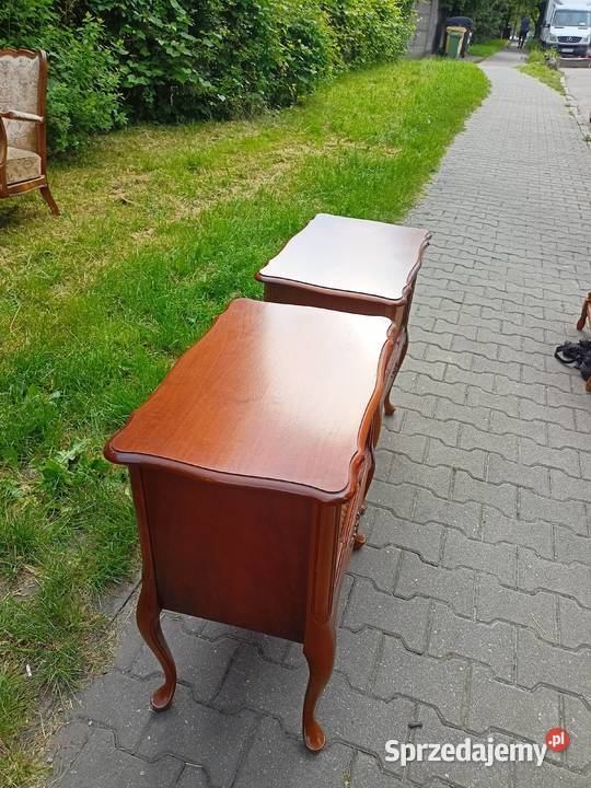 Witrynki szafeczki konsole Drewniana Stylowa Szafy, regały, półki Gliwice