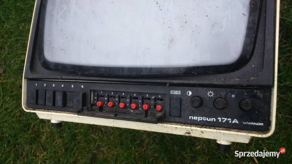 Telewizor Neptun 171A Unimor vintage PRL Tuszkowo sprzedam