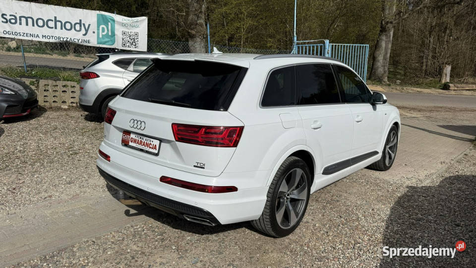 Audi Q7 30tdi quattro 3 x sline wersja 7os Q7 sprzedam