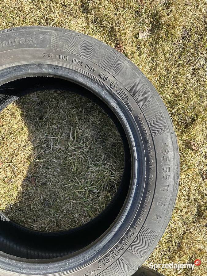 Continental ContiPremiumContact 5 185x55x15 185 Tłuszcz