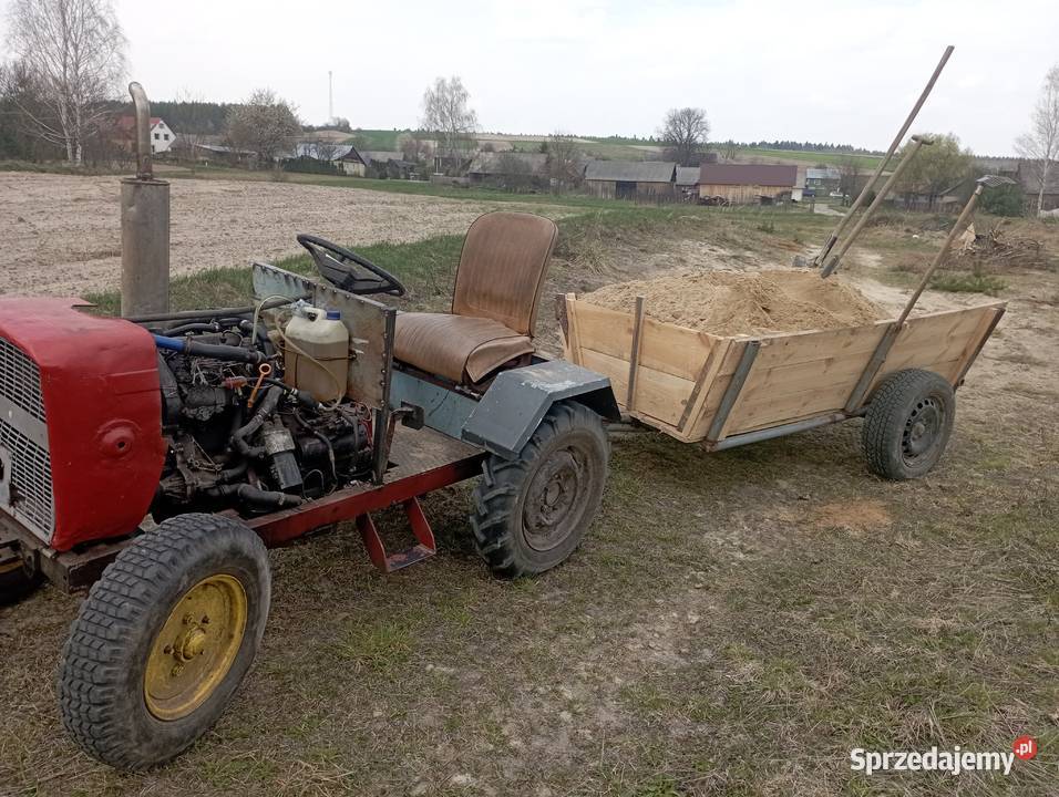 Ciągnik sam samoróbka Krasnobród