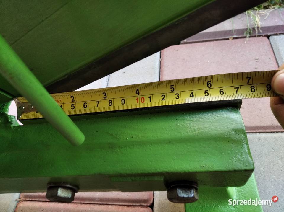 Nożyce stołowe dźwigniowe do blachy drut Kłomnice