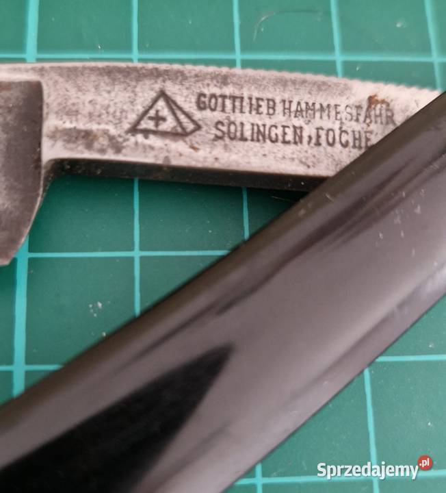 brzytwa Gottlieb Solingen 2 wś Syców