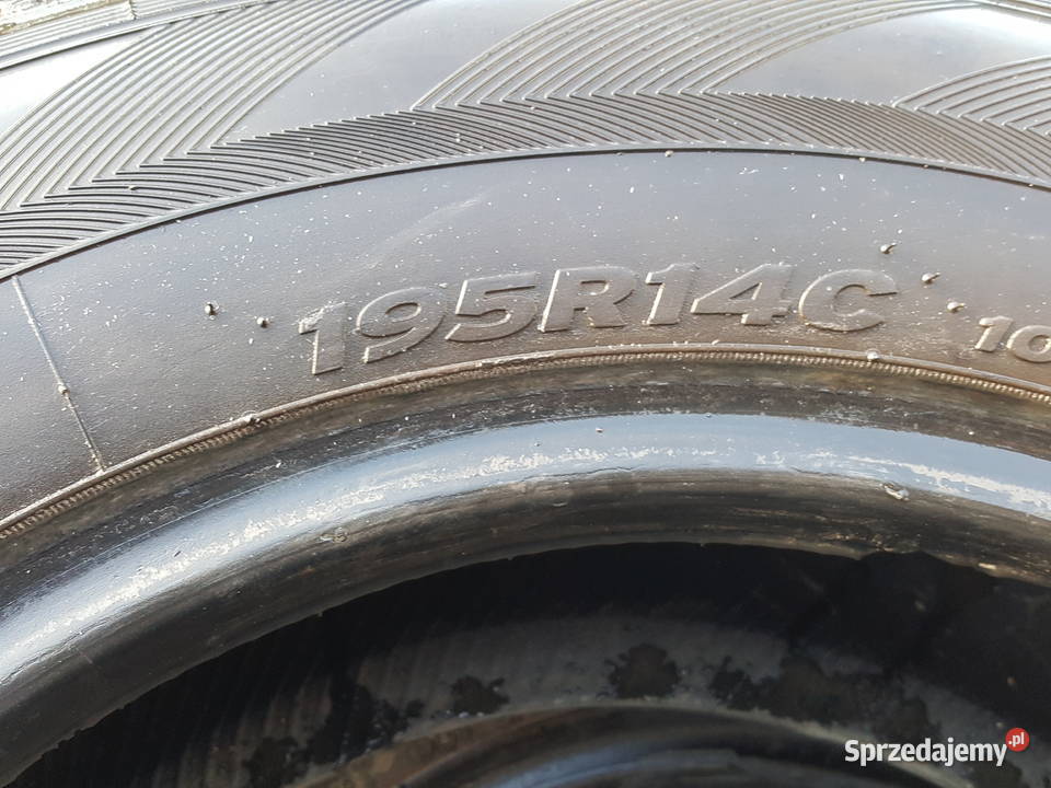Opony Hankook 195 R 14 C M S para 2 reg 6 Gniewkowo