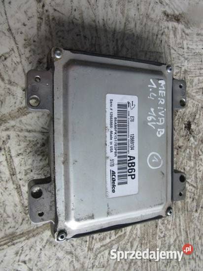 Opel Meriva B 14 16V KOMPUTER SILNIKA 12669134 Rudka