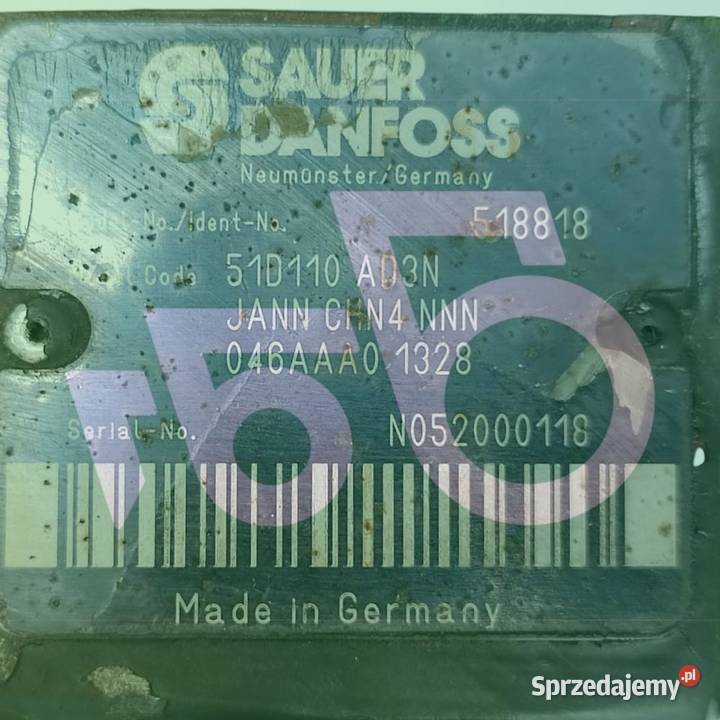 Silnik hydrauliczny 51D110 Sauer 518818 Merlo sprzedam