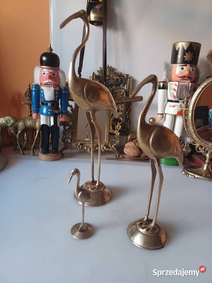 Ptaki mosiężne wielkopolskie Poznań sprzedam