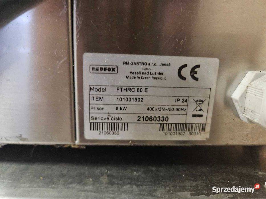 Płyta grillowa elektryczna ze stali nierdzewnej Gastronomia sprzedam