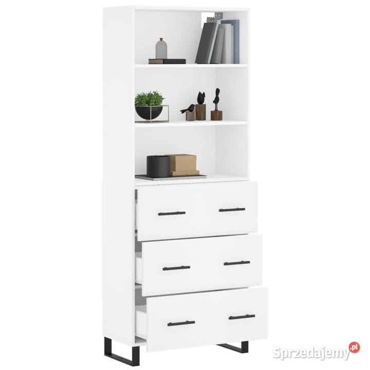 Witrynka biała 695x34x180 materiał Warszawa
