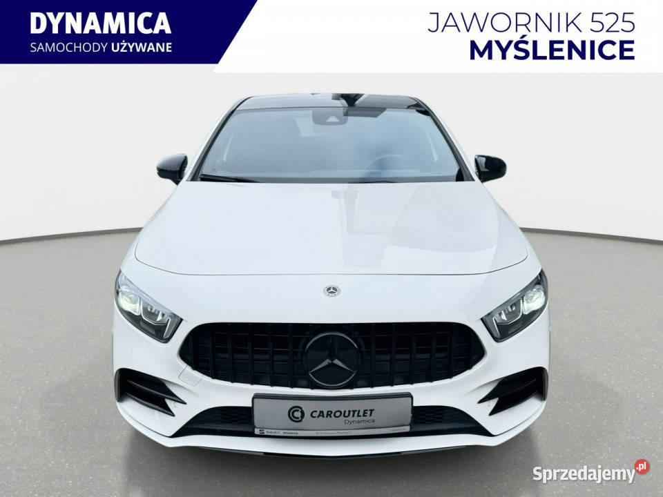Mercedes A 180 VAT 23 13T 136 automat 2021 r łopatki zmiany biegów Myślenice