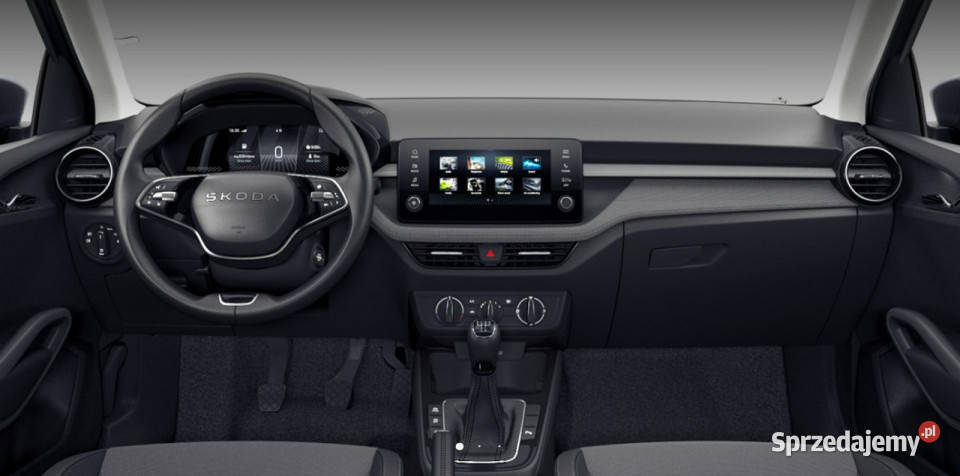 koda Fabia Drive 10 TSI 95 Odbiór w marcu IV komputer pokładowy Łódź