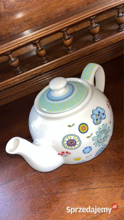 Dzbanek do herbaty Syg Domexa Słodki Bajecznie Porcelana i szkło pomorskie Gdańsk
