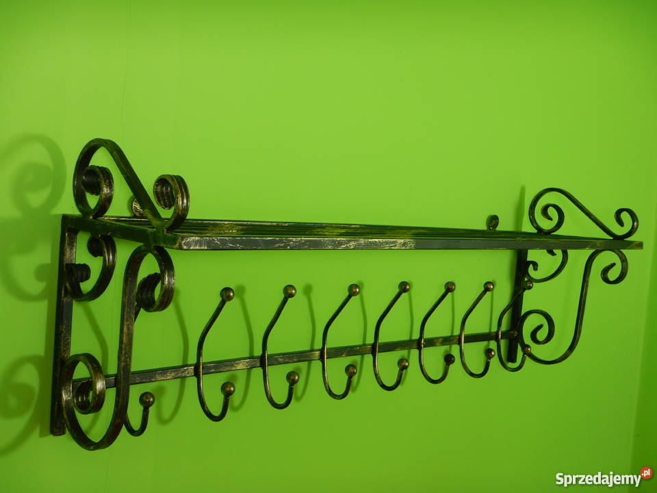 Wieszak kuty metaloplastyka ozdobne Olkusz