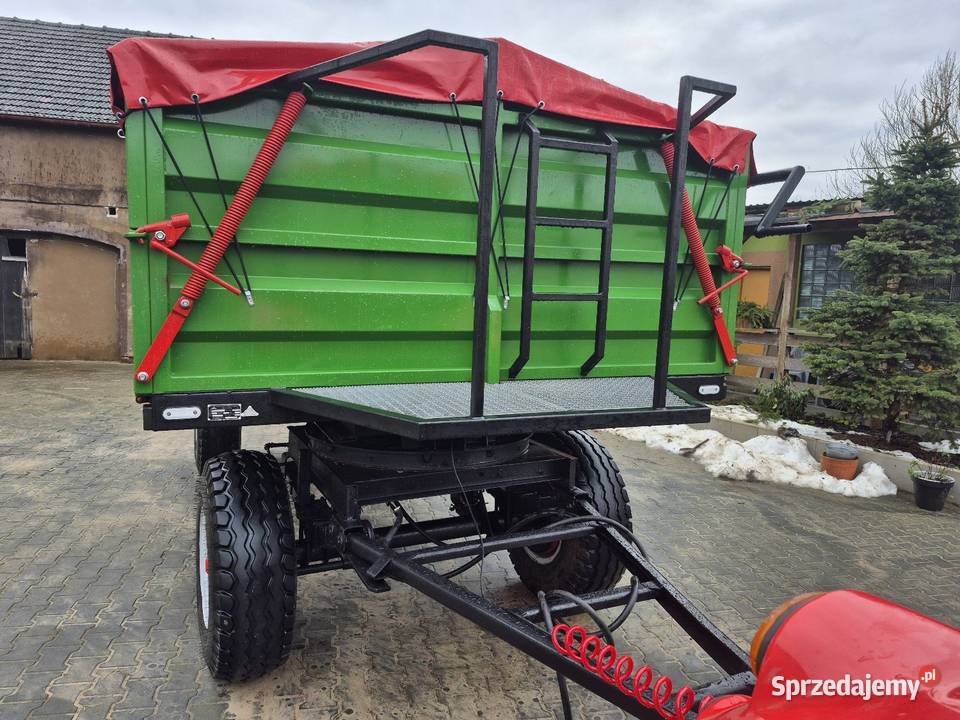 Przyczepa Brandys 10t Czeszka nieuszkodzony wielkopolskie Mosina