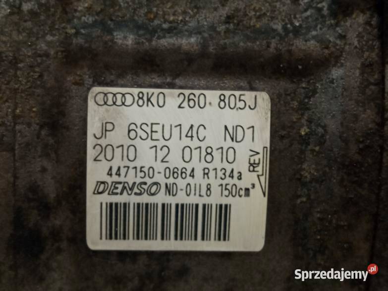 SPRĘŻARKA KLIMATYZACJI 8K0260805J 30 TDI Audi A4 świętokrzyskie