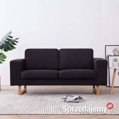 vidaXL 2osobowa sofa tapicerowana tkaniną Warszawa