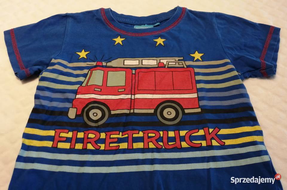 Koszulka krótki rękaw wóz strażacki 116 Garwood