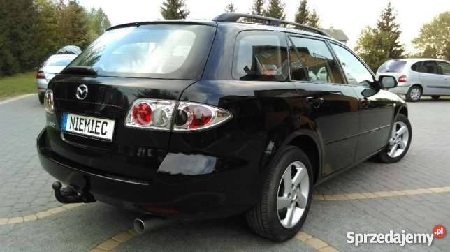 MAZDA 6 20 DIESEL NAWI ALU Czarna Perła 2004 diesel Pisz sprzedam