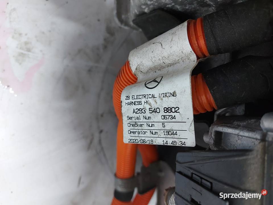 Mercedes EQC 400 W293 SILNIK ELEKTRYCZNY TYŁ dolnośląskie