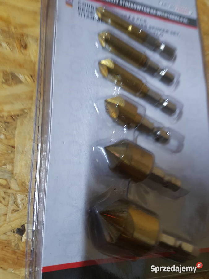 WIERTŁA FAZUJĄCE FREZ STOŻKOWY POGŁĘBIACZ 6 EL Dom i Ogród wielkopolskie Głogowa