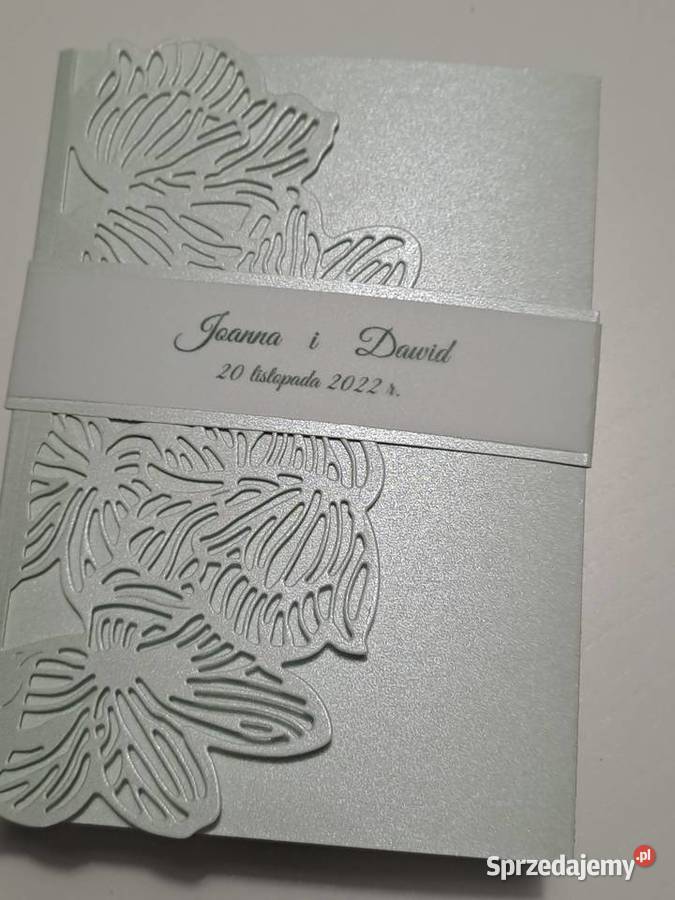 Kartka z okazji ślubu chrztu śląskie Strzebiń