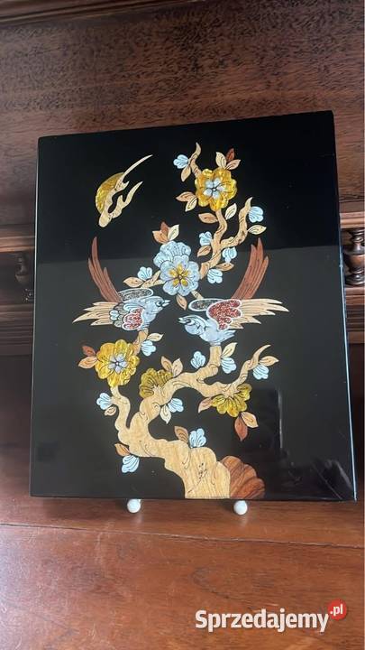 Obraz z laki Made in Iran Syg NAKHAEE 2 ptaszki Gdańsk sprzedam