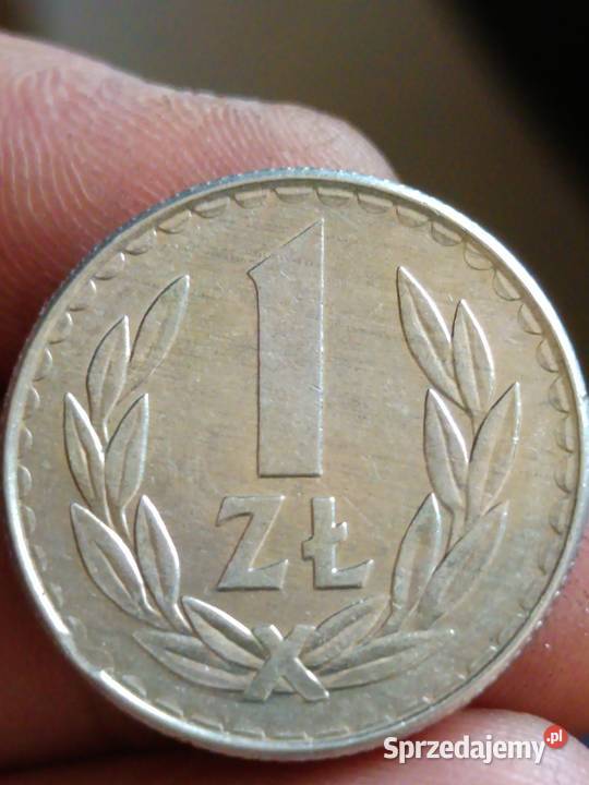 Sprzedam 1 zl 1987 r lekka skretka zle bita data lubelskie Chełm sprzedam