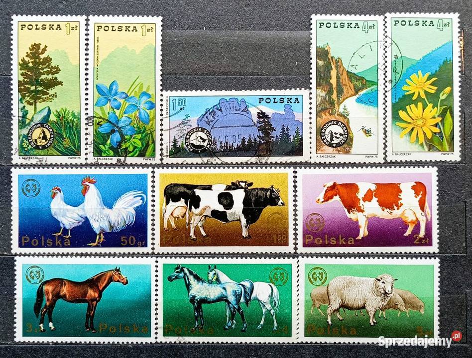 L Znaczki polskie 1975 kwartał II sprzedam