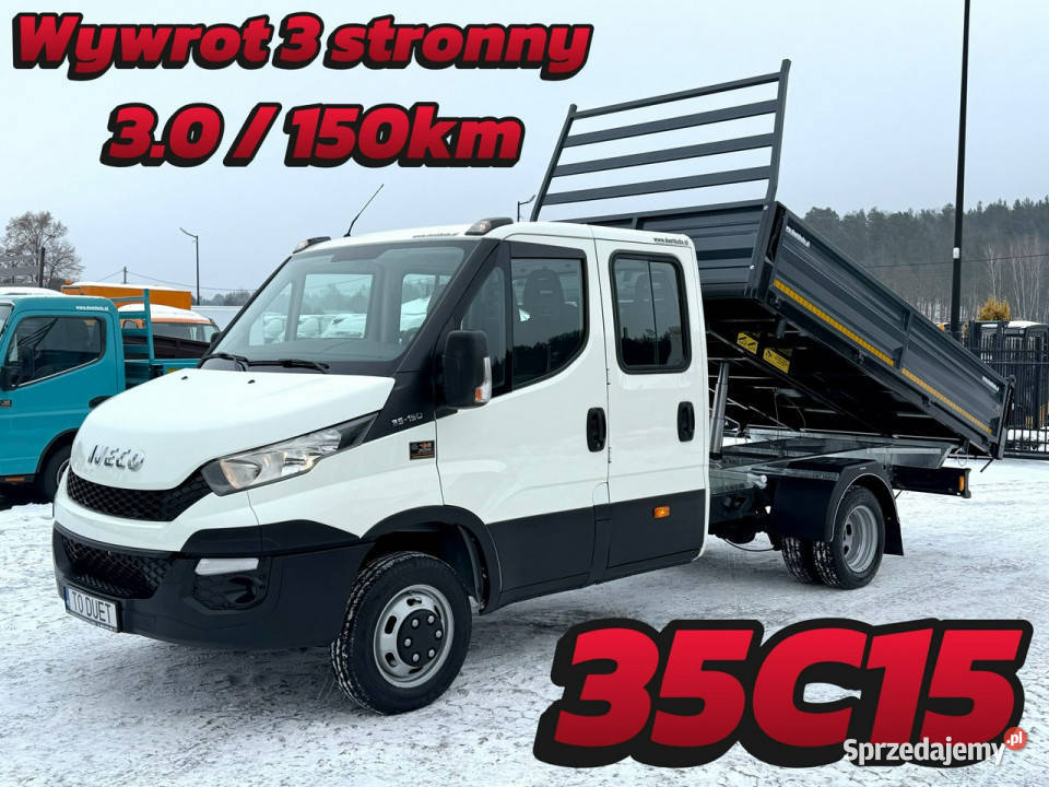 Iveco Daily 35C15 Brygadówka Doka 6 osób KatB Iveco