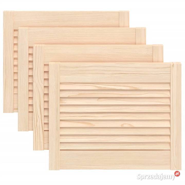 Drzwi żaluzjowe do szafki 4 395x494 drewno Warszawa sprzedam