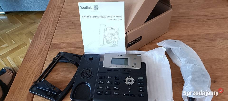 Telefon stacjonarny Yealink SIPT21P E2 Nowy Warszawa