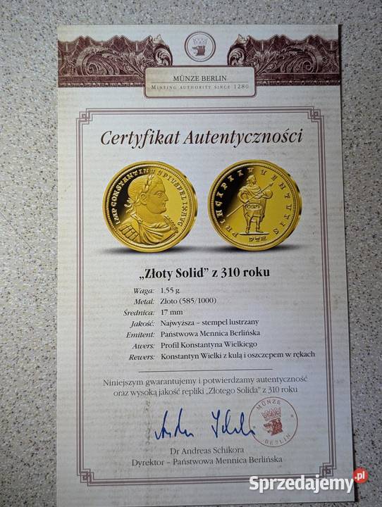 UNIKAT Złota Kolekcja Legendarne Złote Monety Piła sprzedam