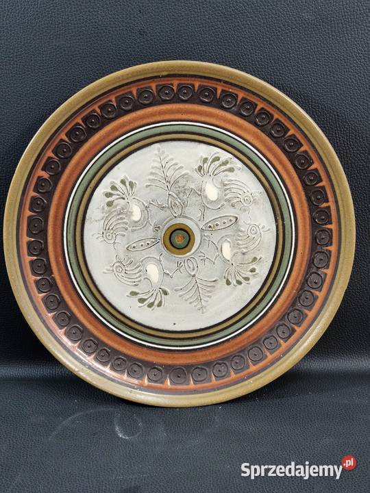 Talerz Ścienny Ceramiczny Obrazki i obrazy Poddębice