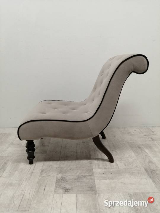 fotel leżanka mały fotel dziecinny glamur sprzedam