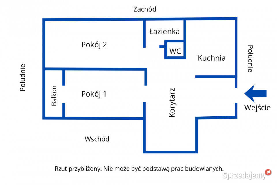 2 pokoje balkon potencjał 3 pokoi Lublin sprzedam