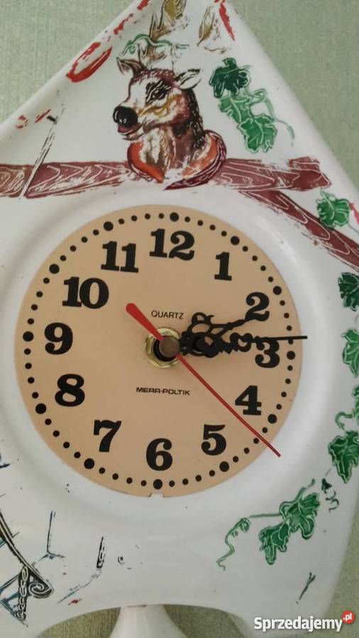 zegar ceramiczny malowany ręcznie Częstochowa
