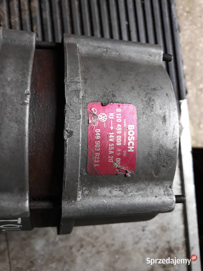 Alternator Bosch Seat Toledo 16 0 120 489 008 osobowe mazowieckie Łagów
