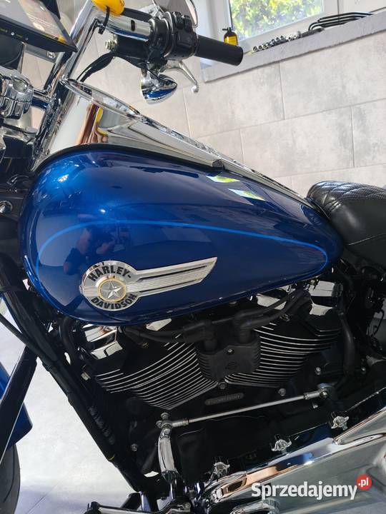 HARLEY DAVIDSON FATBOY 2022 TEMPOMAT FULL śląskie Bielsko-Biała