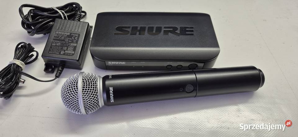 Shure BLX24SM58 mikrofon bezprzewodowy Konin