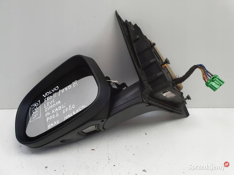 LUSTERKO Volvo S80 II V70 III LIFT LEWE KIEROWCY Rudka sprzedam