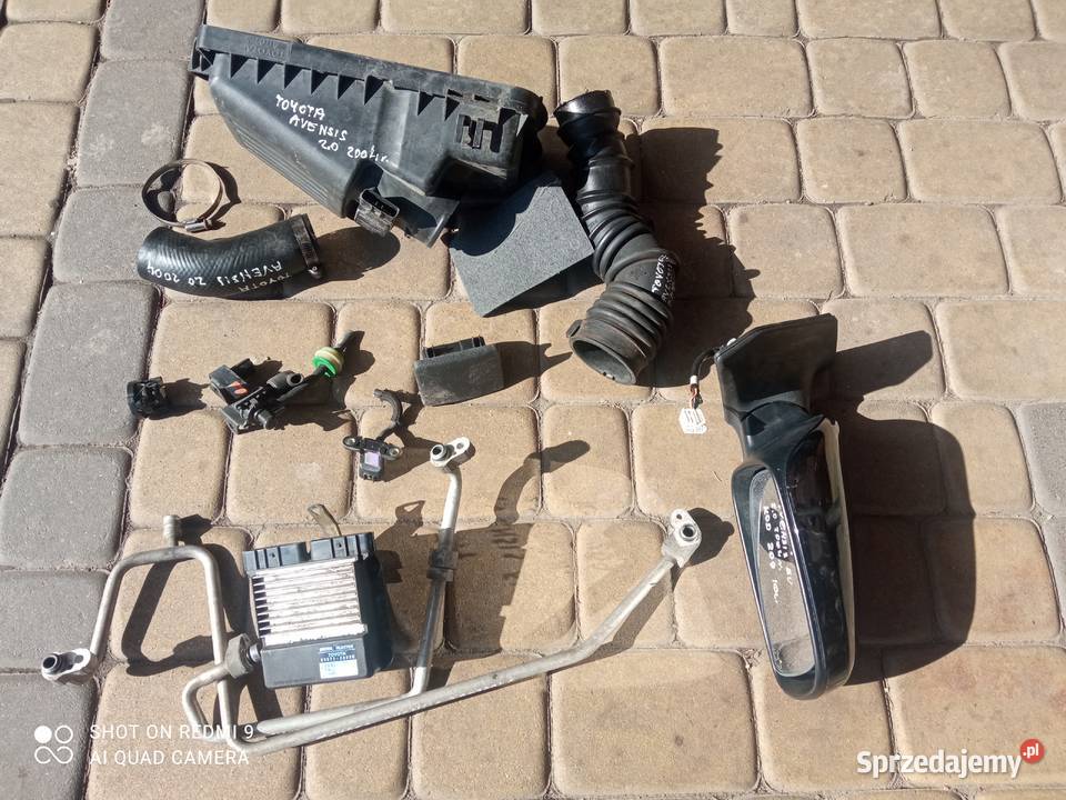 Toyota Avensis części 2004r 20 Diesel 85kW kod Oleszyce