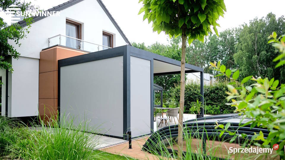 Pergola z dachem lamelowym Szczecin