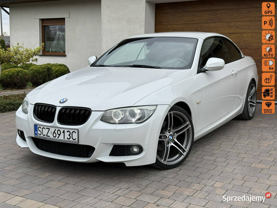 BMW 320 20 M Pakiet full biała perła ledy bi czujnik deszczu śląskie sprzedam