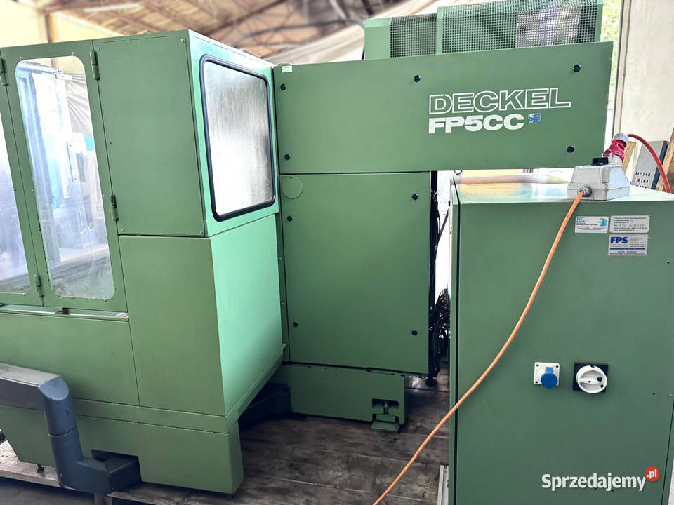 Frezarka CNC DECKEL FP5CC FILM z Niemiec Zabór sprzedam