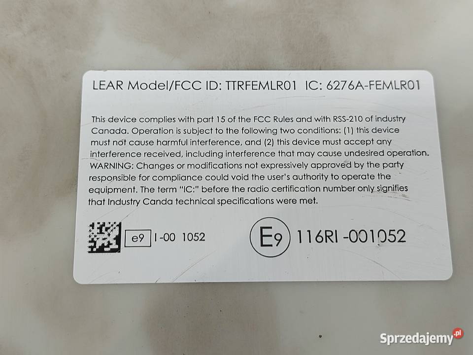 BMW 1 F20 F21 12r moduł komfortu 9303546 Kielce