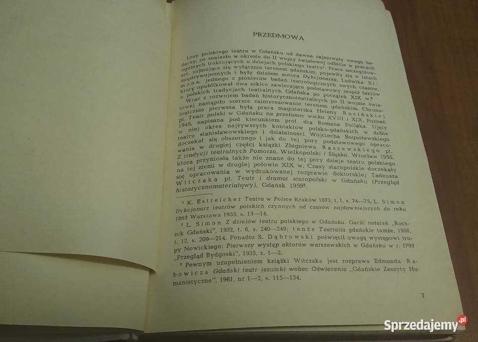 Teatr polski w Wolnym Mieście Gdańsku 19201939 twarda